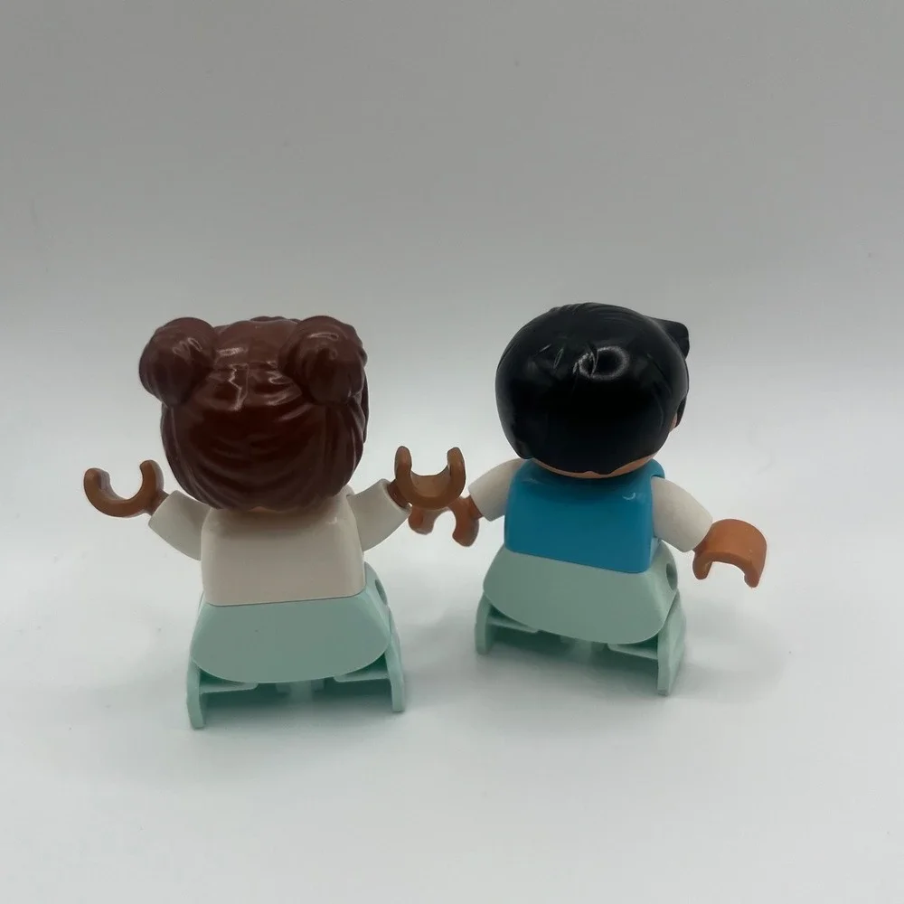 LEGO‎ Duplo Figures Kids 2pc Multicolor Excellent Toddler Toy People Lot